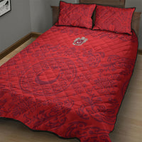 World Football 2026 Turkey Quilt Bed Set Crescent Stars Ottoman Baroque Pride