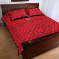 World Football 2026 Turkey Quilt Bed Set Crescent Stars Ottoman Baroque Pride