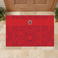 World Football 2026 Turkey Rubber Doormat Crescent Stars Ottoman Baroque Pride