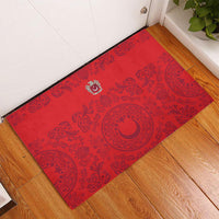 World Football 2026 Turkey Rubber Doormat Crescent Stars Ottoman Baroque Pride