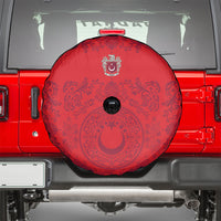 World Football 2026 Turkey Spare Tire Cover Crescent Stars Ottoman Baroque Pride
