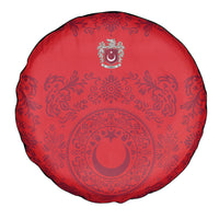 World Football 2026 Turkey Spare Tire Cover Crescent Stars Ottoman Baroque Pride
