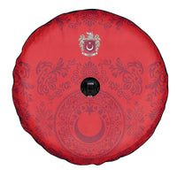 World Football 2026 Turkey Spare Tire Cover Crescent Stars Ottoman Baroque Pride