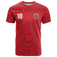 Custom World Football 2026 Turkey T Shirt Crescent Stars Ottoman Baroque Pride