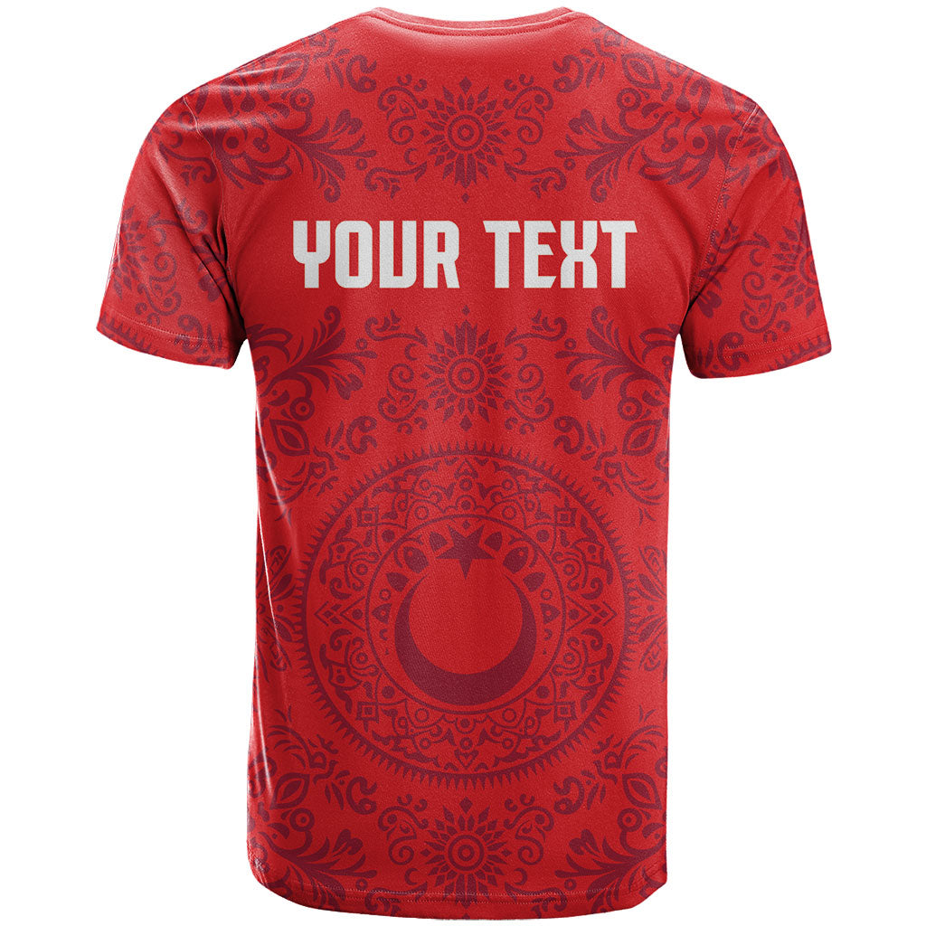 Custom World Football 2026 Turkey T Shirt Crescent Stars Ottoman Baroque Pride