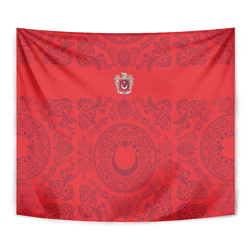 World Football 2026 Turkey Tapestry Crescent Stars Ottoman Baroque Pride