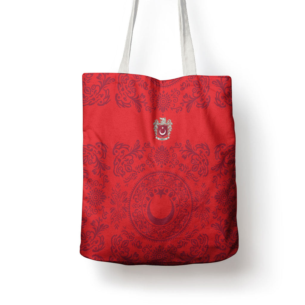 World Football 2026 Turkey Tote Bag Crescent Stars Ottoman Baroque Pride