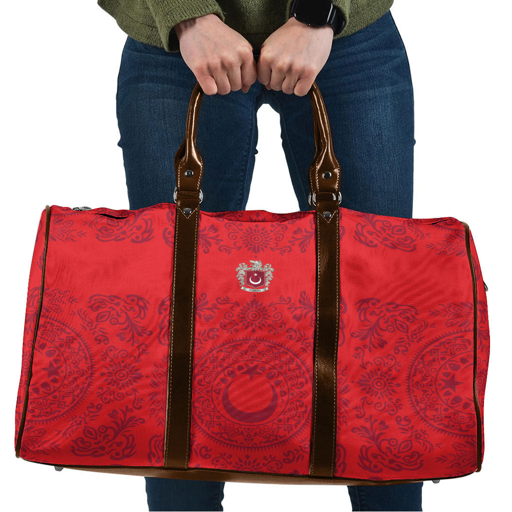 World Football 2026 Turkey Travel Bag Crescent Stars Ottoman Baroque Pride