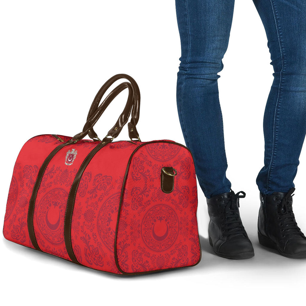 World Football 2026 Turkey Travel Bag Crescent Stars Ottoman Baroque Pride