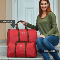 World Football 2026 Turkey Travel Bag Crescent Stars Ottoman Baroque Pride
