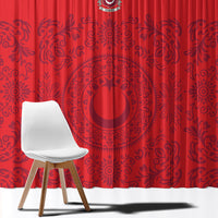 World Football 2026 Turkey Window Curtain Crescent Stars Ottoman Baroque Pride
