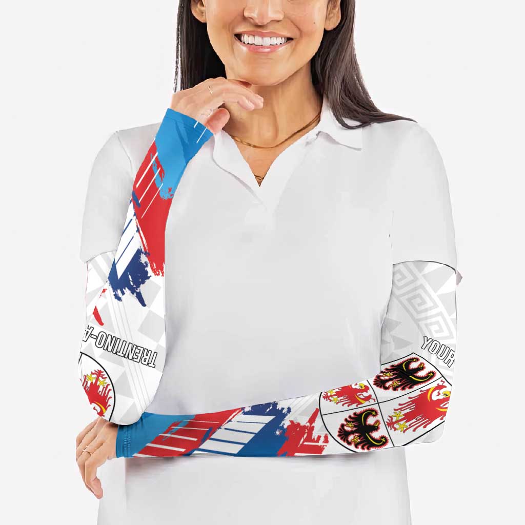 Personalized Italy Trentino-Alto Adige Arm Sleeves Flag Style - Wonder Print Shop
