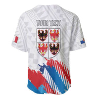 Personalized Italy Trentino-Alto Adige Baseball Jersey Flag Style - Wonder Print Shop