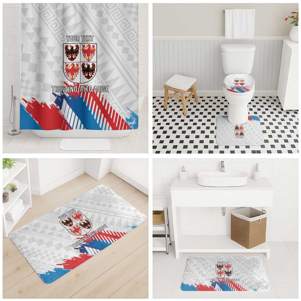 Personalized Italy Trentino-Alto Adige Bathroom Set Flag Style - Wonder Print Shop