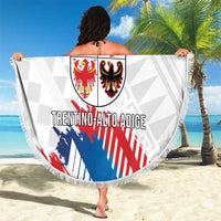 Personalized Italy Trentino-Alto Adige Beach Blanket Flag Style - Wonder Print Shop
