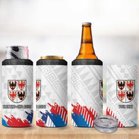 Personalized Italy Trentino-Alto Adige 4 in 1 Can Cooler Tumbler Flag Style - Wonder Print Shop