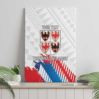 Personalized Italy Trentino-Alto Adige Canvas Wall Art Flag Style - Wonder Print Shop