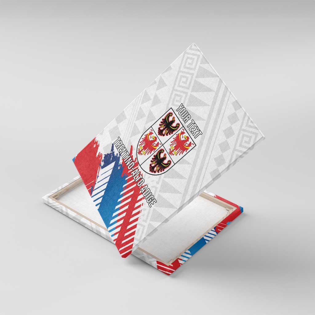 Personalized Italy Trentino-Alto Adige Canvas Wall Art Flag Style - Wonder Print Shop