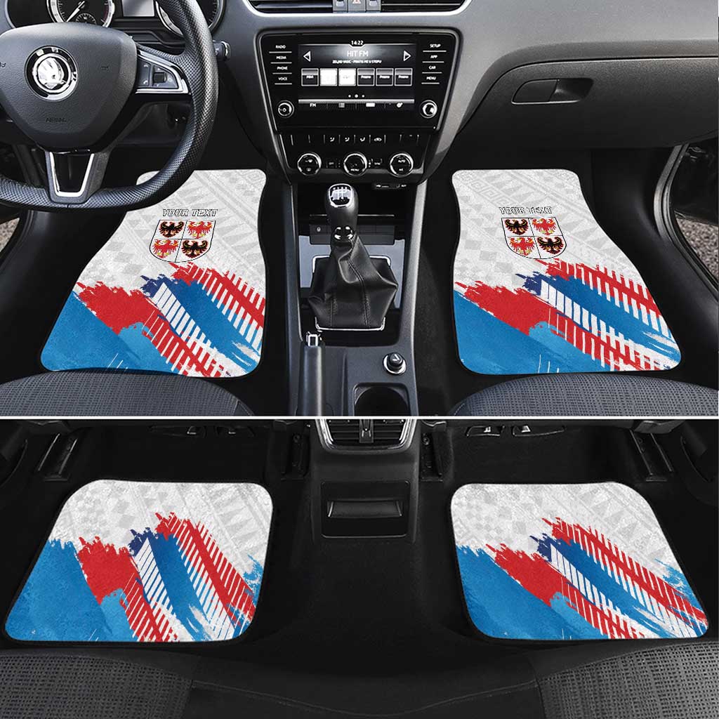 Personalized Italy Trentino-Alto Adige Car Mats Flag Style - Wonder Print Shop