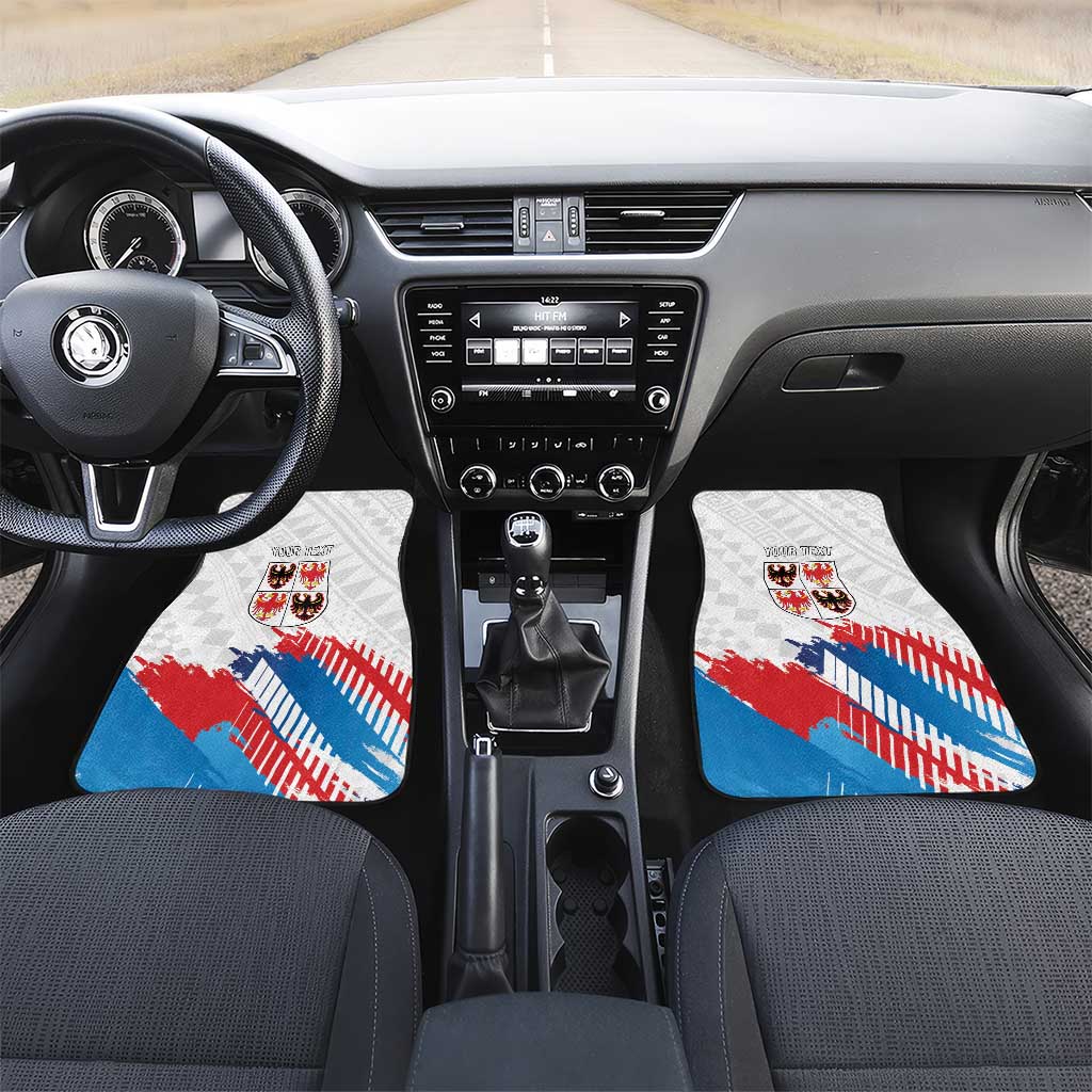 Personalized Italy Trentino-Alto Adige Car Mats Flag Style - Wonder Print Shop