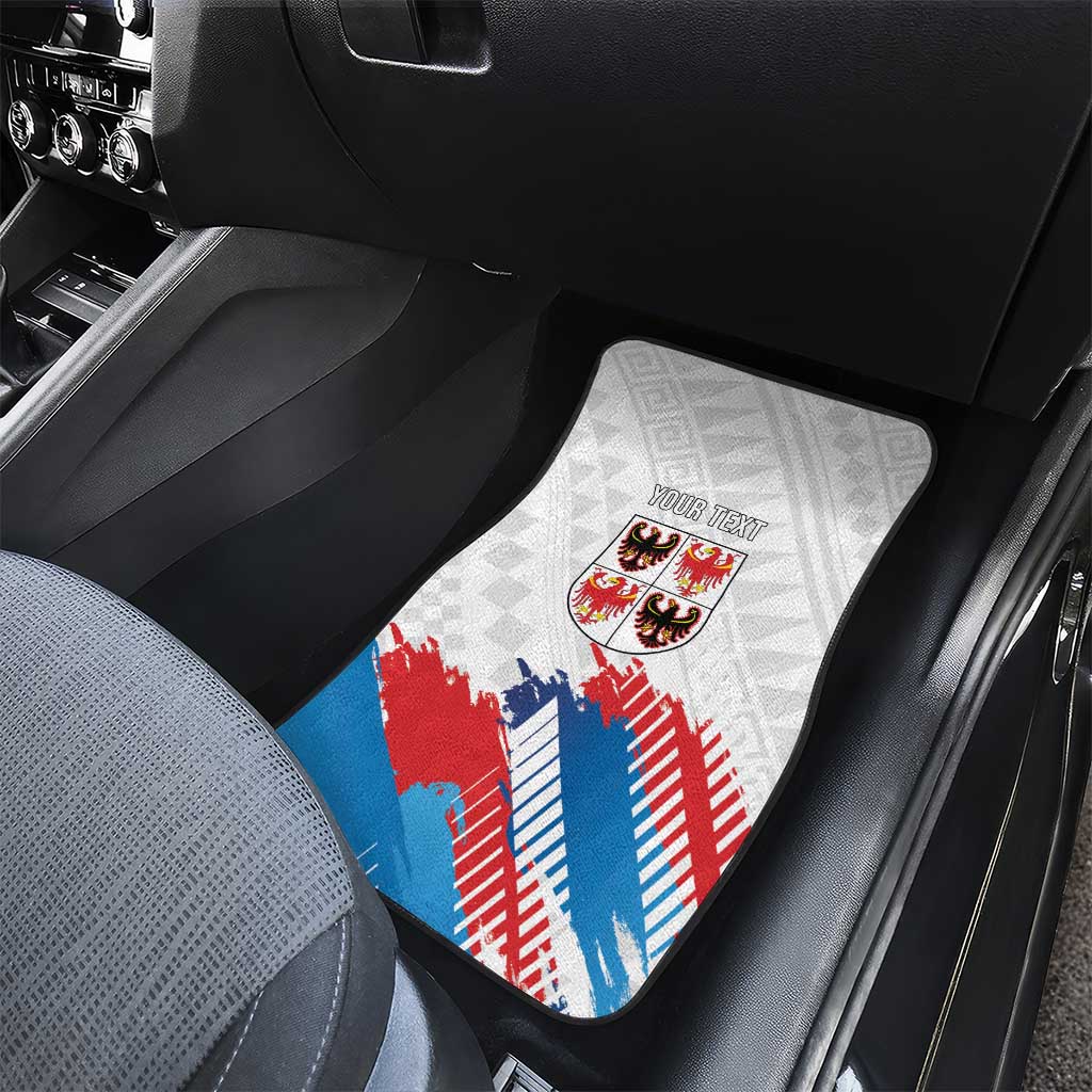 Personalized Italy Trentino-Alto Adige Car Mats Flag Style - Wonder Print Shop