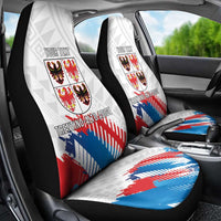 Personalized Italy Trentino-Alto Adige Car Seat Cover Flag Style - Wonder Print Shop