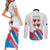 Personalized Italy Trentino-Alto Adige Couples Matching Short Sleeve Bodycon Dress and Long Sleeve Button Shirt Flag Style - Wonder Print Shop