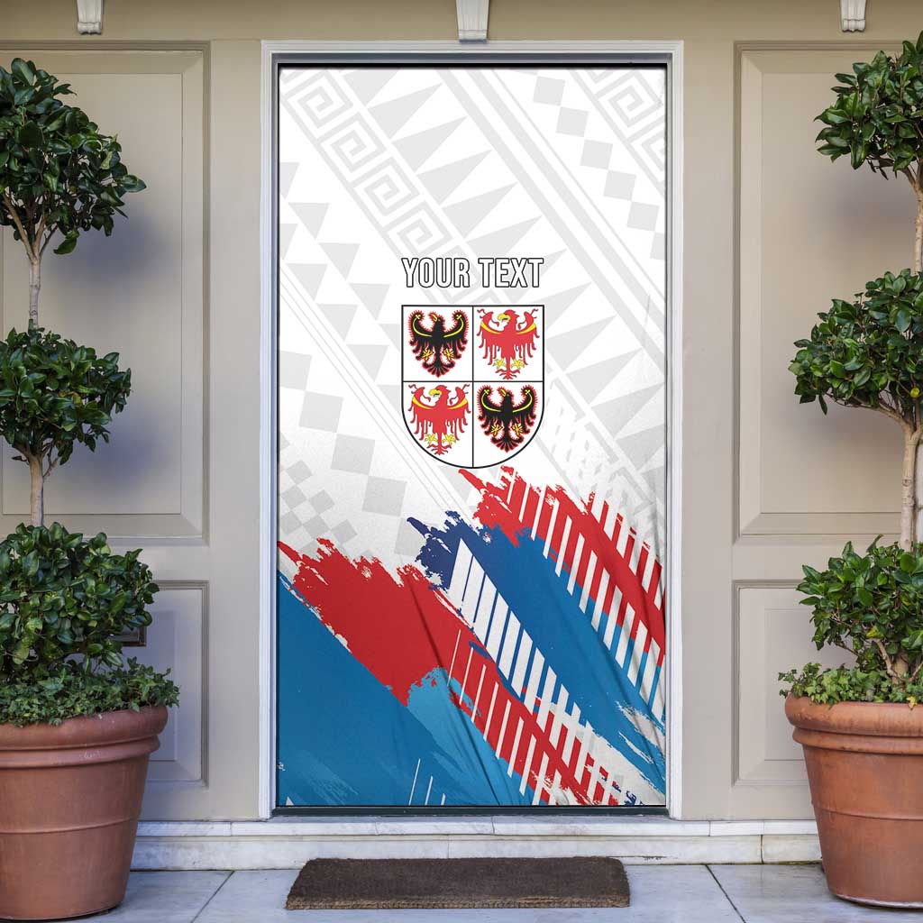 Personalized Italy Trentino-Alto Adige Door Cover Flag Style - Wonder Print Shop