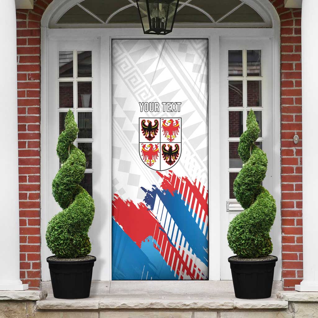 Personalized Italy Trentino-Alto Adige Door Cover Flag Style - Wonder Print Shop