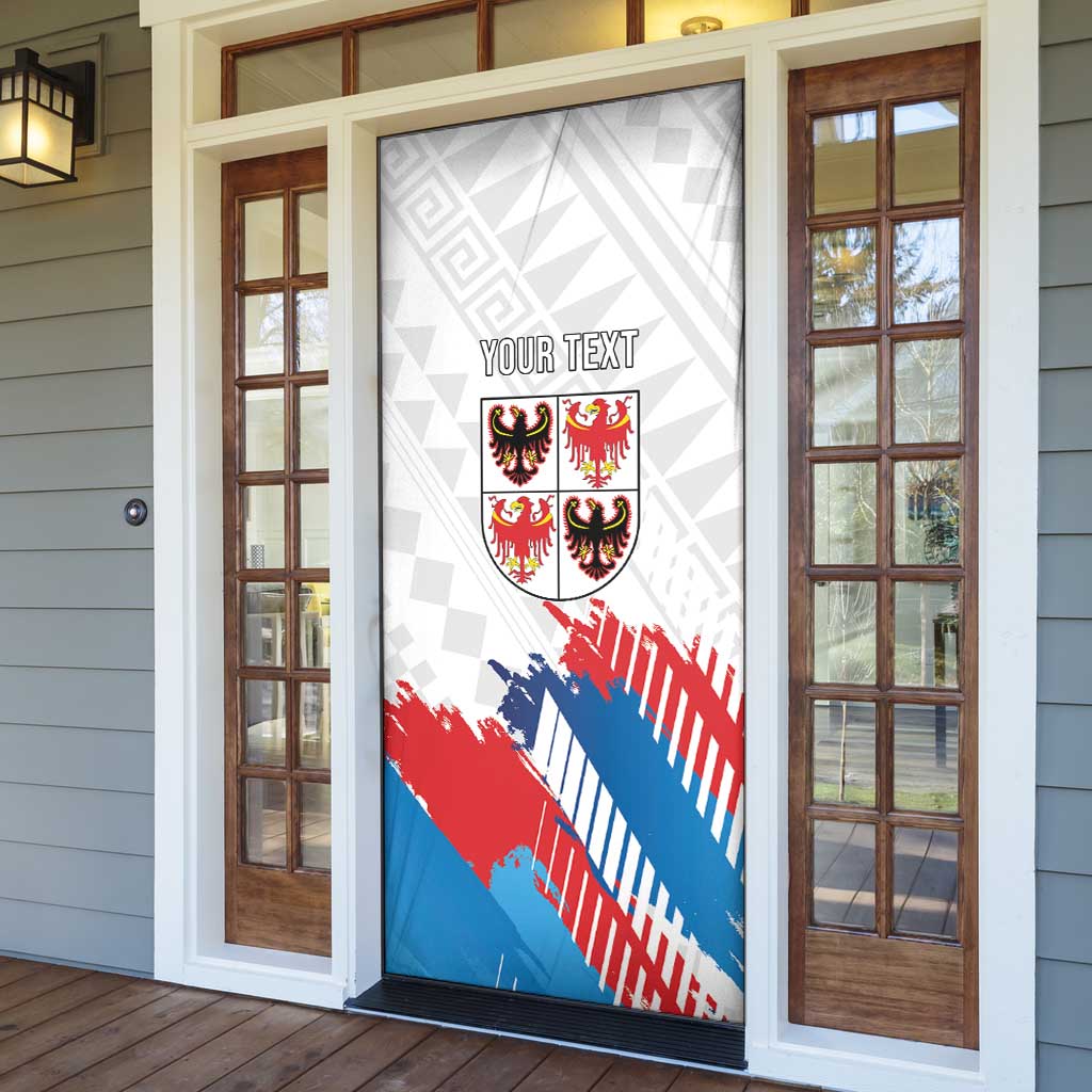 Personalized Italy Trentino-Alto Adige Door Cover Flag Style - Wonder Print Shop