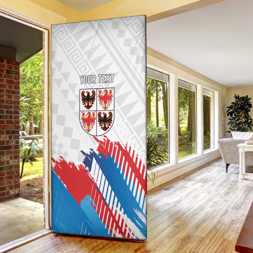 Personalized Italy Trentino-Alto Adige Door Cover Flag Style - Wonder Print Shop
