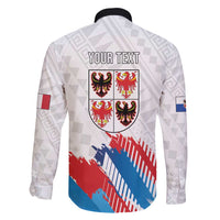 Personalized Italy Trentino-Alto Adige Family Matching Long Sleeve Bodycon Dress and Hawaiian Shirt Flag Style - Wonder Print Shop