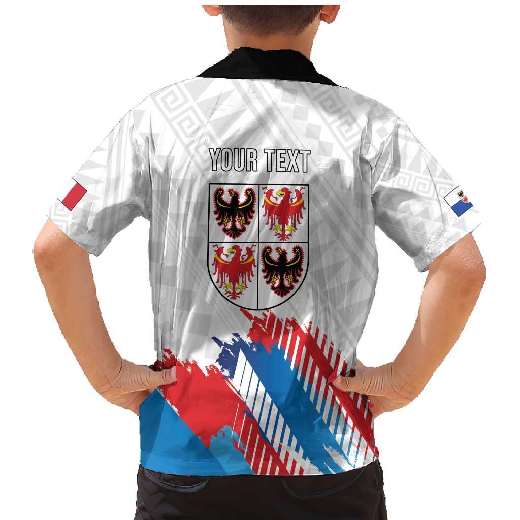 Personalized Italy Trentino-Alto Adige Family Matching Mermaid Dress and Hawaiian Shirt Flag Style - Wonder Print Shop