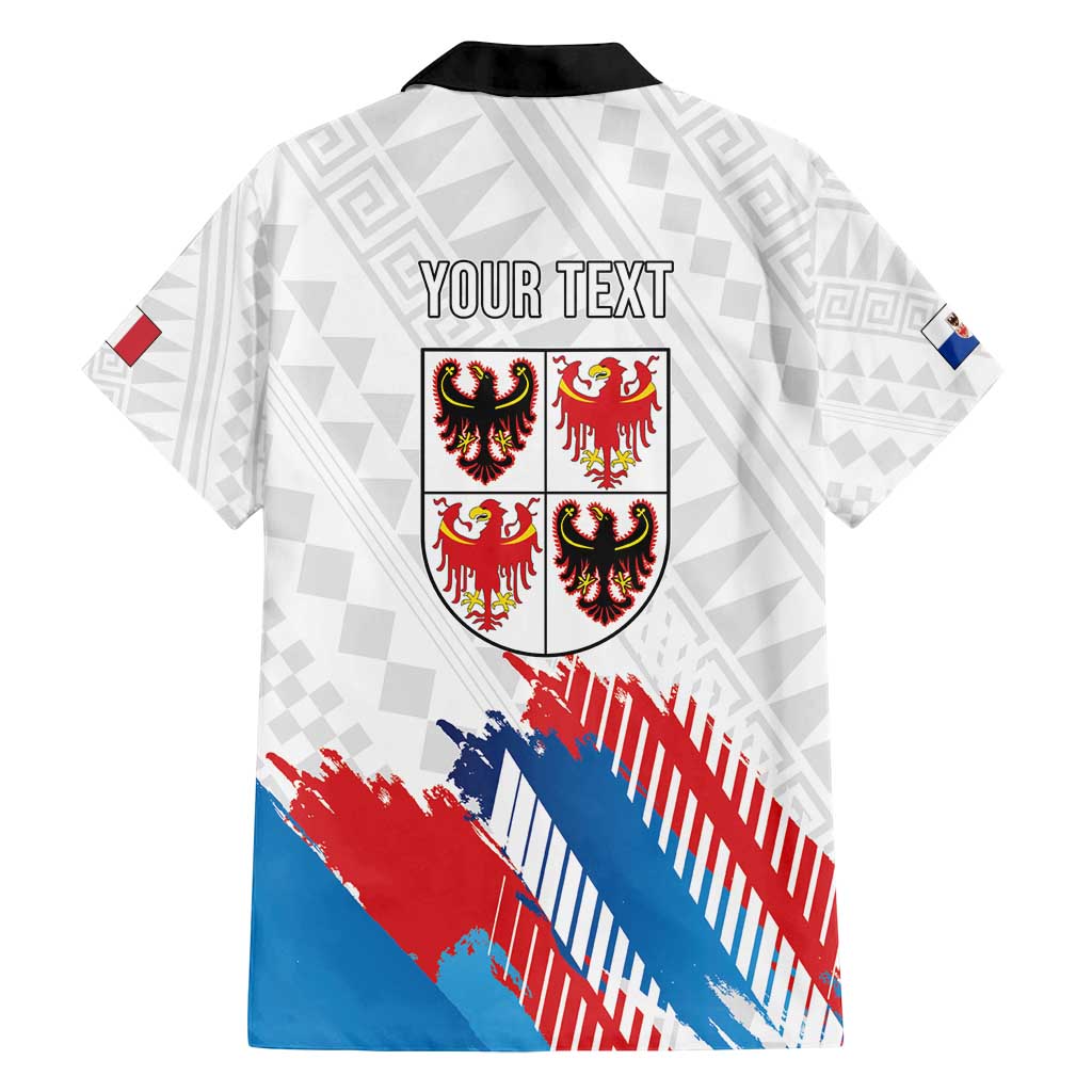 Personalized Italy Trentino-Alto Adige Family Matching Puletasi and Hawaiian Shirt Flag Style - Wonder Print Shop