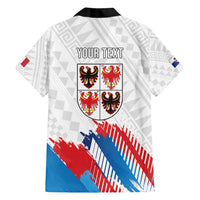Personalized Italy Trentino-Alto Adige Family Matching Puletasi and Hawaiian Shirt Flag Style - Wonder Print Shop
