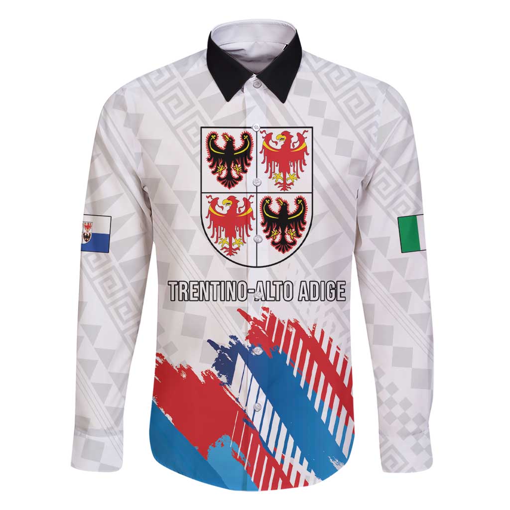 Personalized Italy Trentino-Alto Adige Family Matching Short Sleeve Bodycon Dress and Hawaiian Shirt Flag Style - Wonder Print Shop