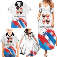 Personalized Italy Trentino-Alto Adige Family Matching Summer Maxi Dress and Hawaiian Shirt Flag Style - Wonder Print Shop