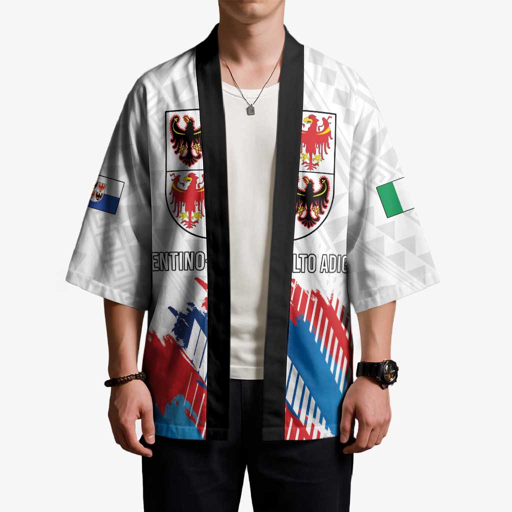 Personalized Italy Trentino-Alto Adige Kimono Flag Style - Wonder Print Shop