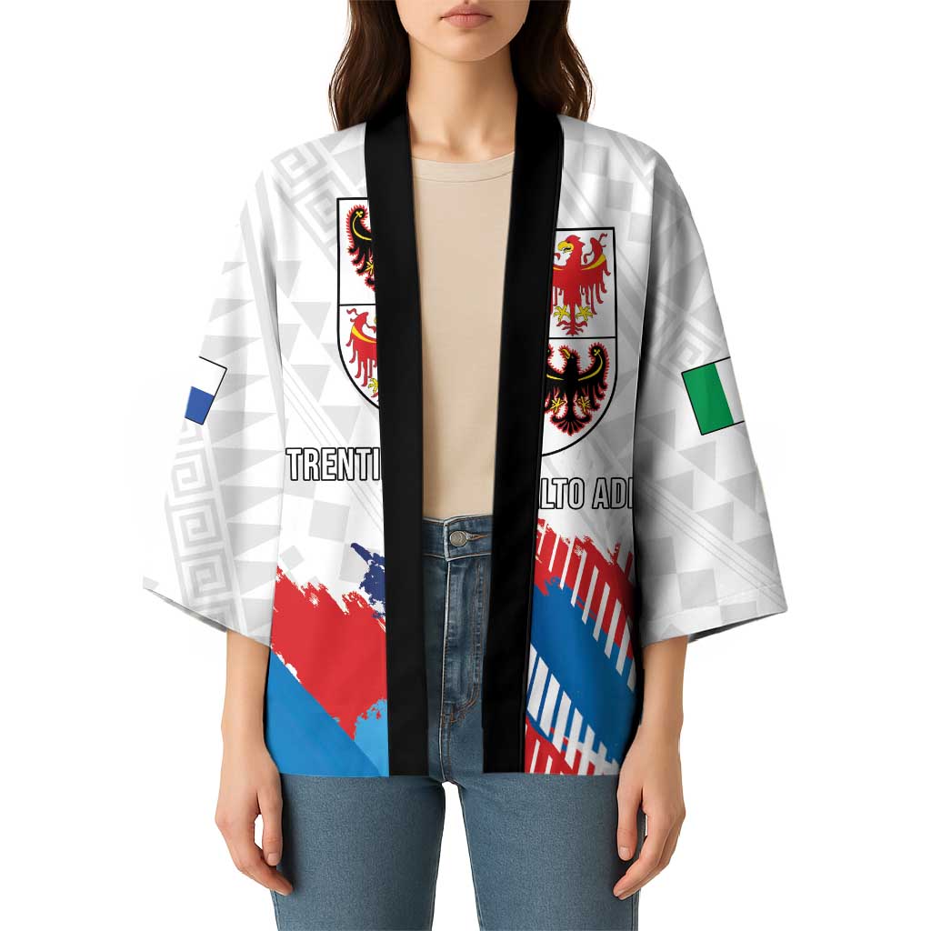 Personalized Italy Trentino-Alto Adige Kimono Flag Style - Wonder Print Shop