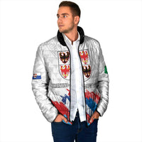 Personalized Italy Trentino-Alto Adige Padded Jacket Flag Style - Wonder Print Shop
