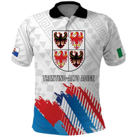 Personalized Italy Trentino-Alto Adige Polo Shirt Flag Style - Wonder Print Shop