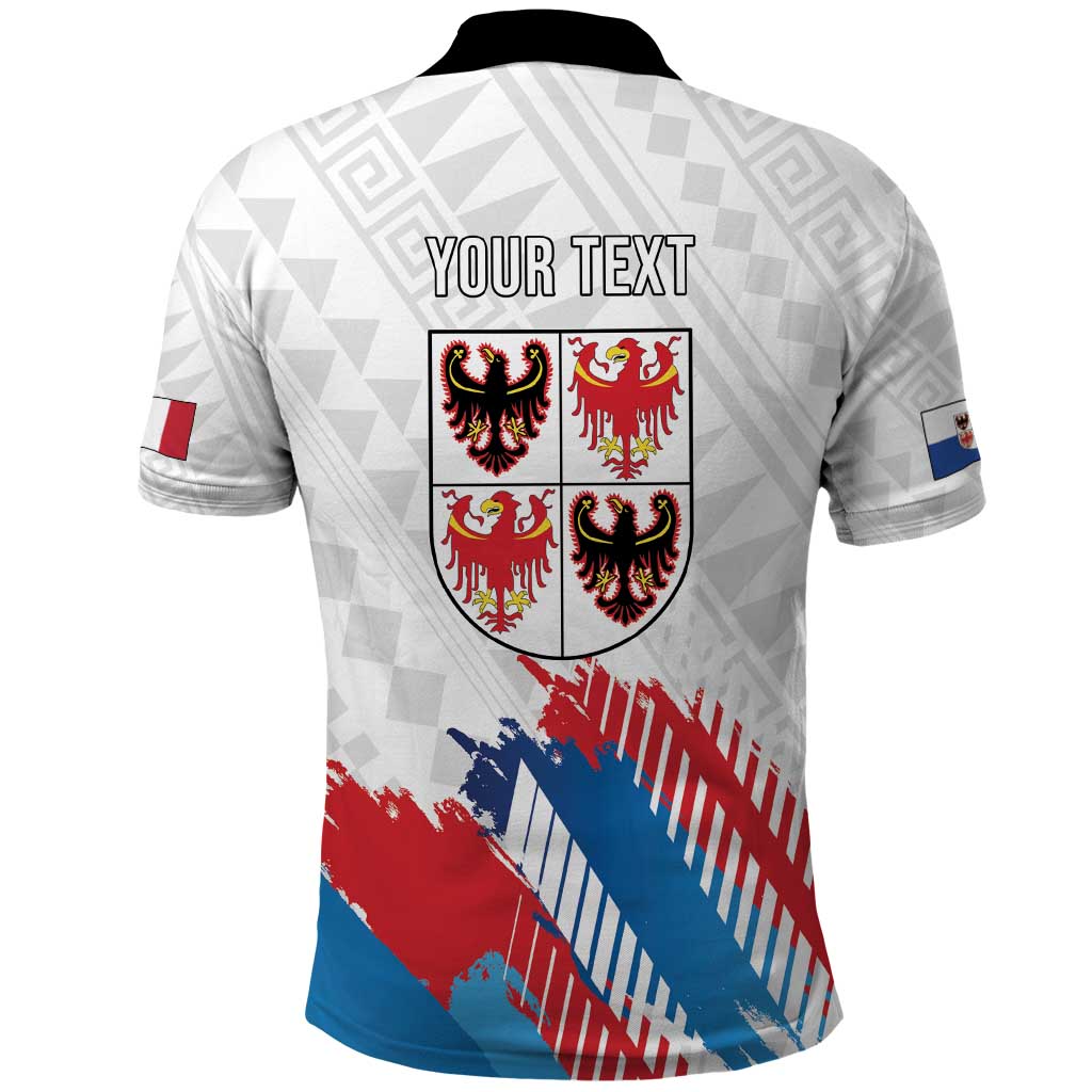 Personalized Italy Trentino-Alto Adige Polo Shirt Flag Style - Wonder Print Shop