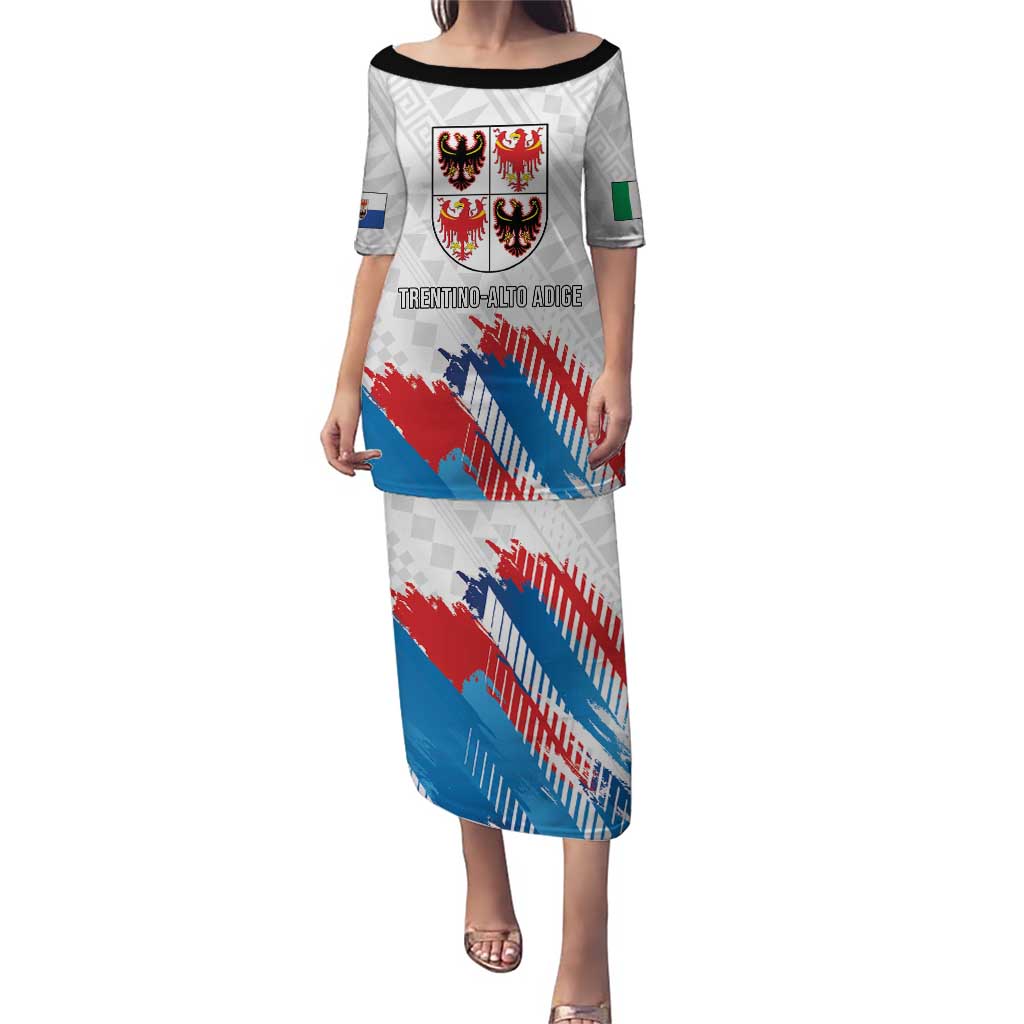 Personalized Italy Trentino-Alto Adige Puletasi Flag Style - Wonder Print Shop