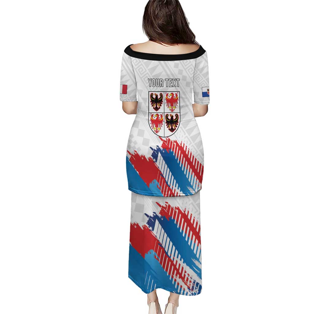 Personalized Italy Trentino-Alto Adige Puletasi Flag Style - Wonder Print Shop
