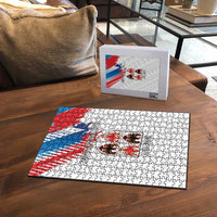 Personalized Italy Trentino-Alto Adige Puzzle Flag Style LT19