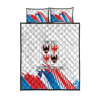 Personalized Italy Trentino-Alto Adige Quilt Bed Set Flag Style - Wonder Print Shop