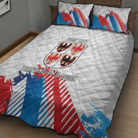Personalized Italy Trentino-Alto Adige Quilt Bed Set Flag Style - Wonder Print Shop