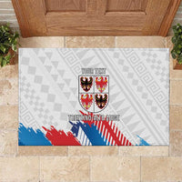 Personalized Italy Trentino-Alto Adige Rubber Doormat Flag Style - Wonder Print Shop