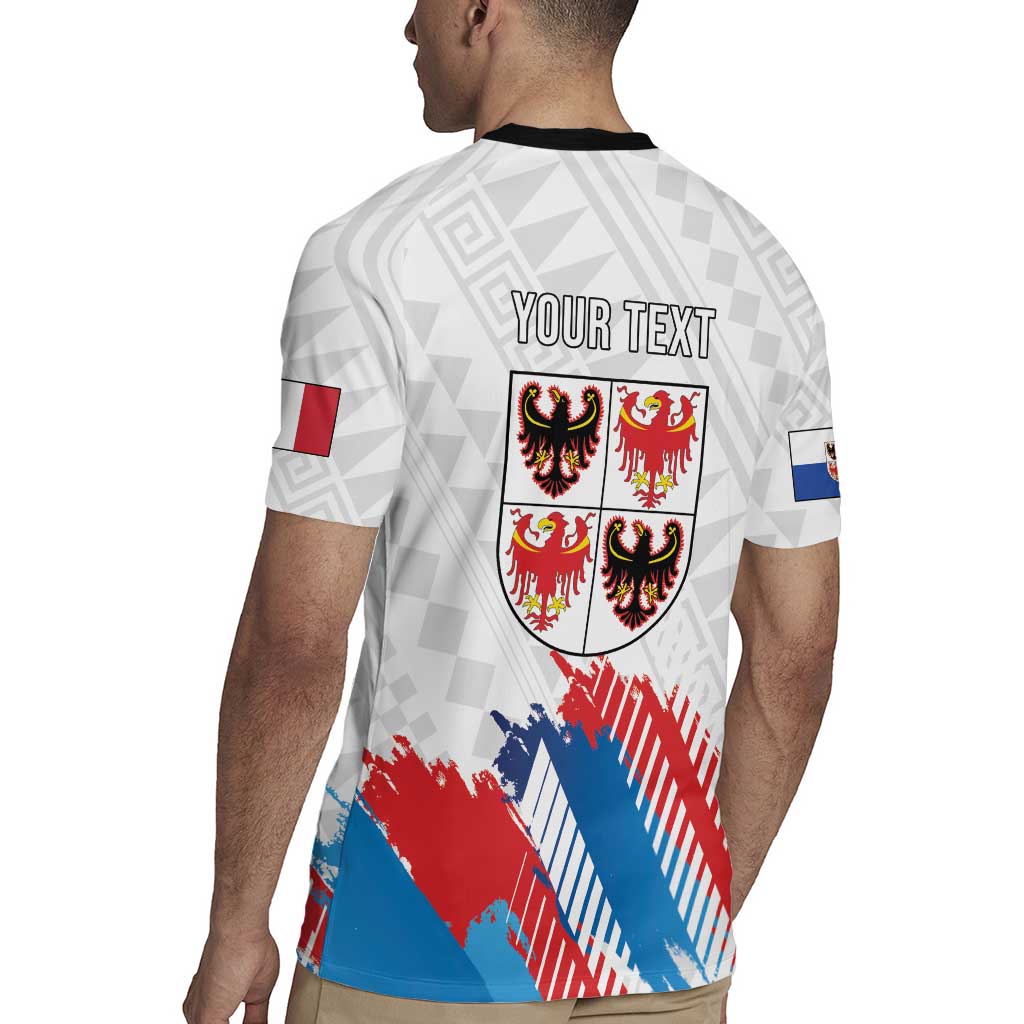 Personalized Italy Trentino-Alto Adige Rugby Jersey Flag Style - Wonder Print Shop