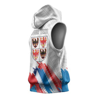 Personalized Italy Trentino-Alto Adige Sleeveless Hoodie Flag Style - Wonder Print Shop